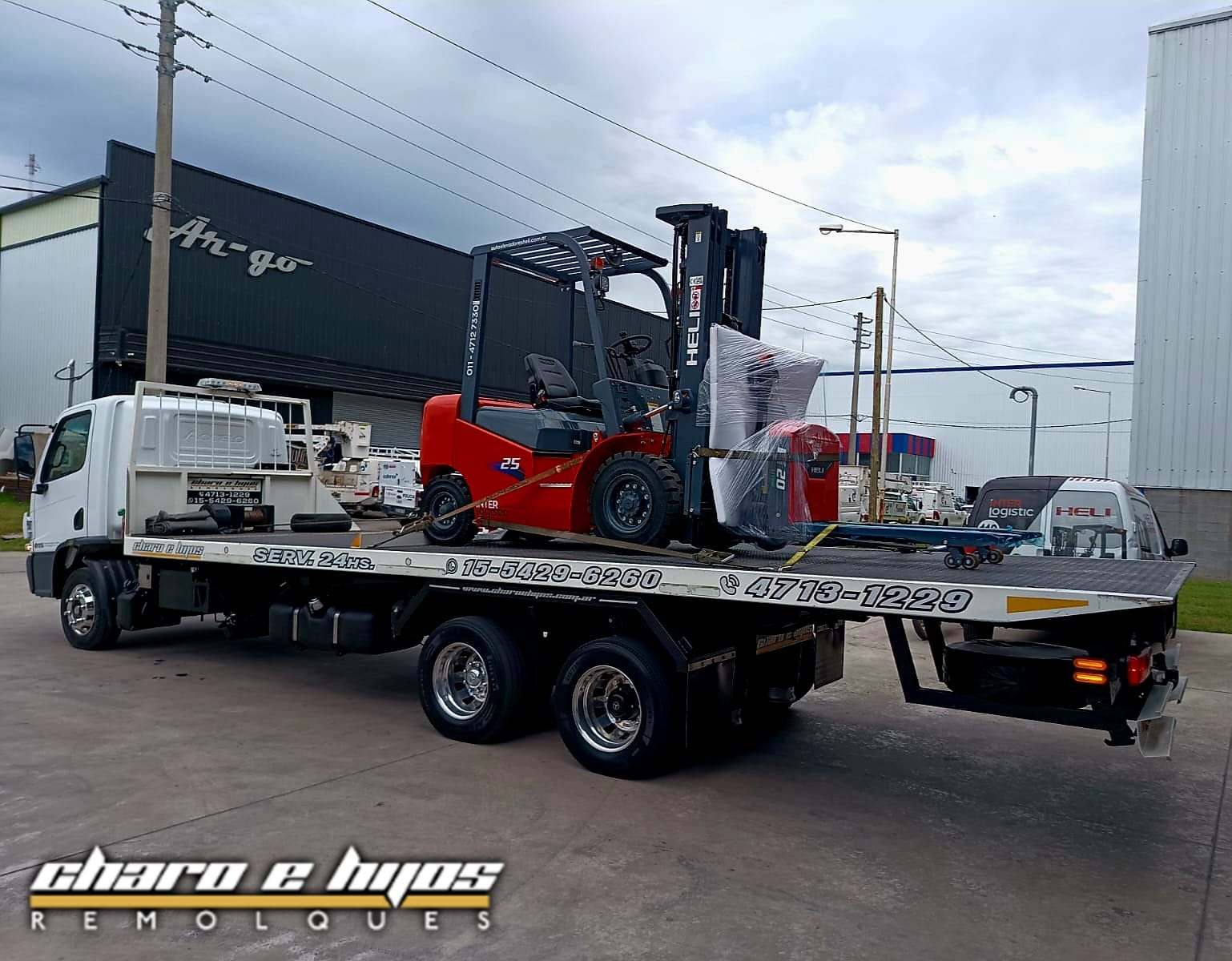 Translado de Autoelevadores 4